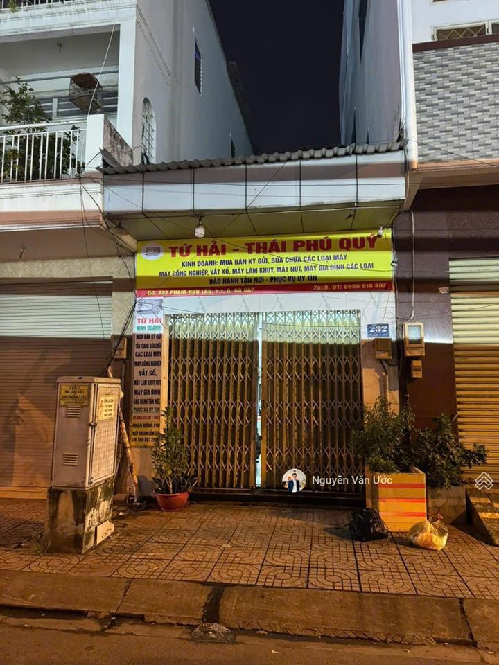 Bán nhà đất nhà mặt tiền phạm ngũ lão, p. 1, gò vấp