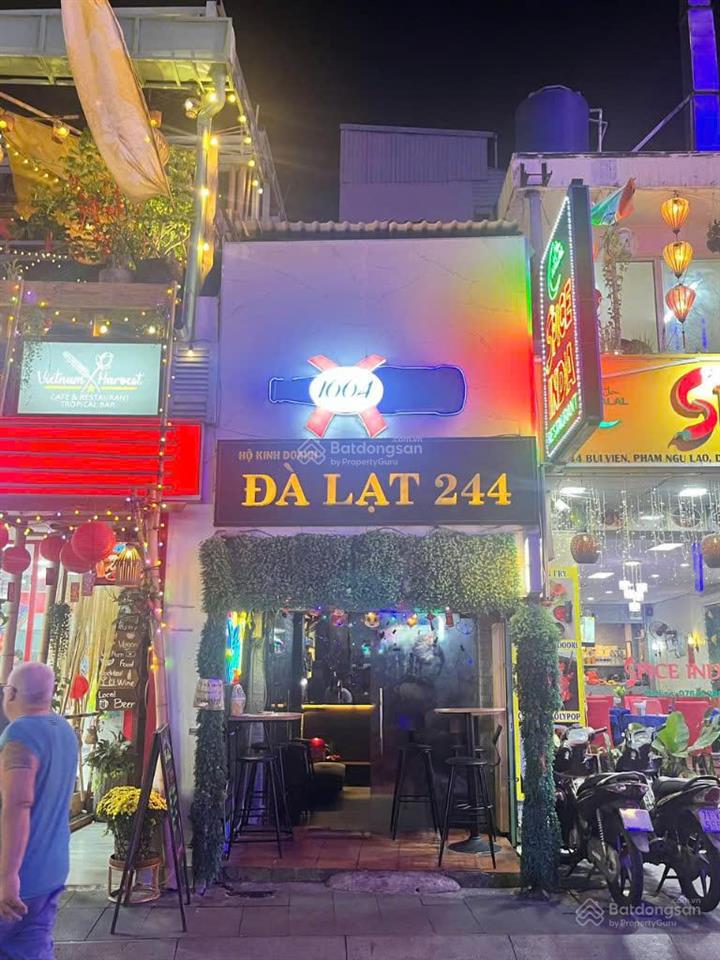 Giảm 3 tỷ mặt tiền phố tây bùi viện, quận 1