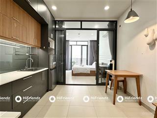 Căn hộ 1pn ban công style hiện đại, chỉ tính điện, thang máy & bảo vệ 24/7, gần cầu lê văn sỹ