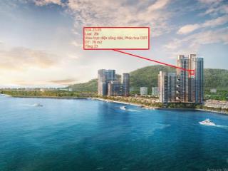 Bán căn 2pn tòa s3 tầng cao, view trực diện sông hàn và pháo hoa diff