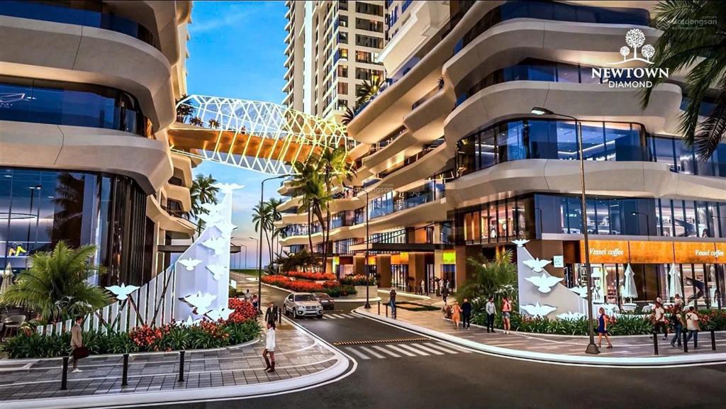 Nổi bật căn 3pn newtown view trực diện biển, sở hữu lâu dài, ck 12%