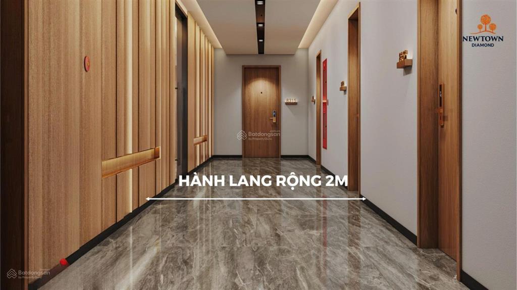 Nổi bật căn 3pn newtown view trực diện biển, sở hữu lâu dài, ck 12%