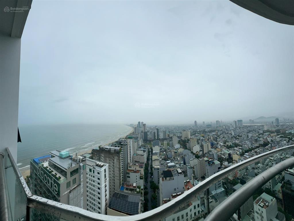 Độc quyền căn góc 1pn view trọn vẹn sông hàn  biển mỹ khê, tầng cao, hỗ trợ vay 80%