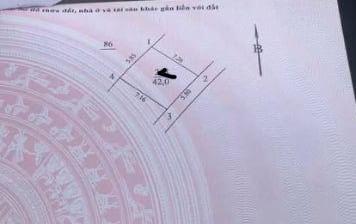 Bán đất Đông Ngạc 42m gần sân bóng – 10m ra ô tô – Vị trí hiếm  – 6 tỷ