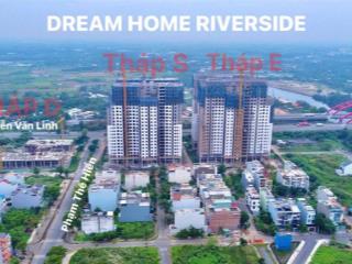 Cần bán căn hộ q8 dream home riverside 62m2 2 phòng ngủ 2wc giá 1tỷ560