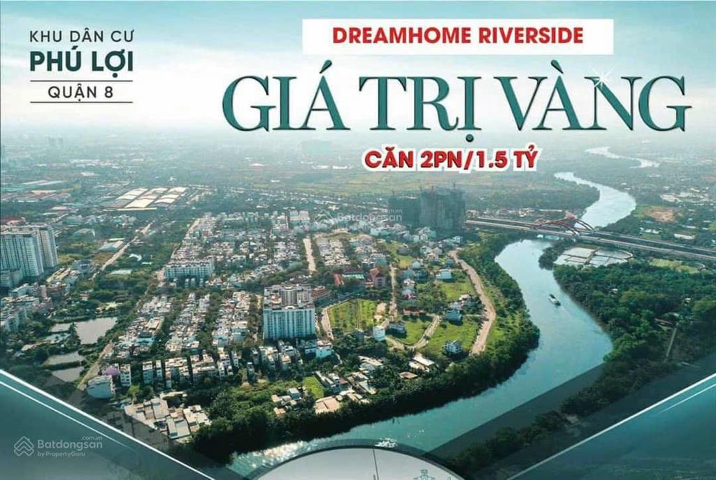 Căn 62m2 2 phòng ngủ 2wc nhận nhà 2026 giá tổng 1tỷ450 dream home riverside