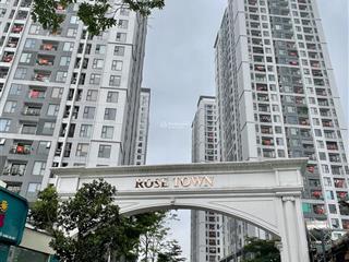 Tôi chính chủ cho thuê căn hộ 2pn tại rose town, giá chỉ từ 9tr/tháng