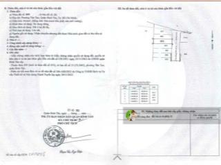 Giá thật sổ riêng. bán đất ngộp đường tỉnh lộ 10  bình tân 64.6m2 ngay chợ bà hom