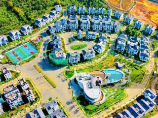 Bán lô góc 3 mặt tiền trục đường đôi 40m tại khu c xanh villas  view sân thể thao + clubhouse