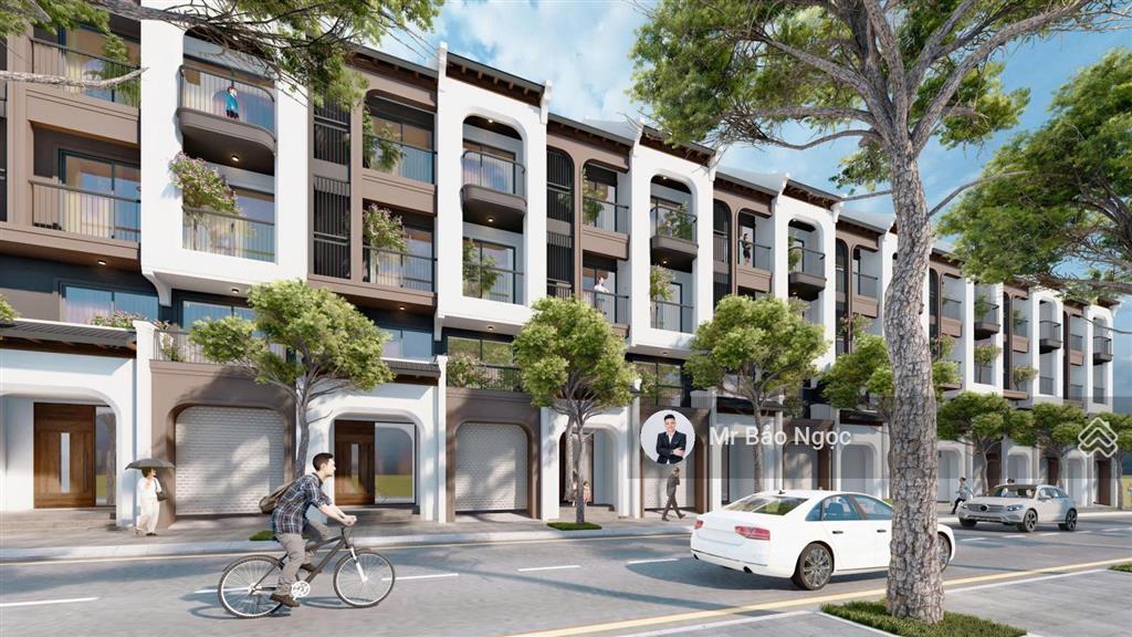 Shophouse kinh doanh đối diện cổng đhqh hn tại hòa lạc  mr bảo ngọc