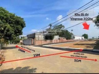 Cần bán lô đất rẻ hơn thị trường 300tr trục chính khoang mái  đồng trúc cách đl thăng long 150m
