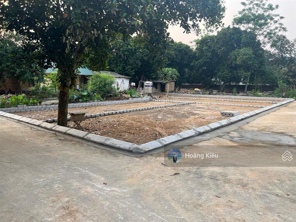 Lô góc đối diện cổng 8 đh quốc gia dt100,6m2, mt 6,54m sau trường cấp 1 cổ đông gần ql21. 25,8tr/m2