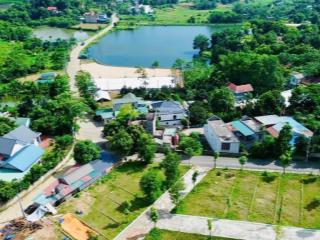 Chính chủ cần bán nhanh lô đất dt 386,5m2, 100m2 đất ở, mt 10,5m tại phú mãn quốc oai. giá 15tr/m2