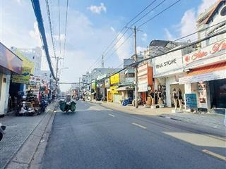 Mặt tiền  lê văn thọ, gần chợ hạnh thông tây  ~440m2, nở hậu (13.4x43.6)m  4t  hơn 130 triệu/m2