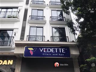 Cho thuê nhà mặt phố nguyễn huy tưởng dt 60m2 x 5t mt 5m, giá thuê 60tr/tháng