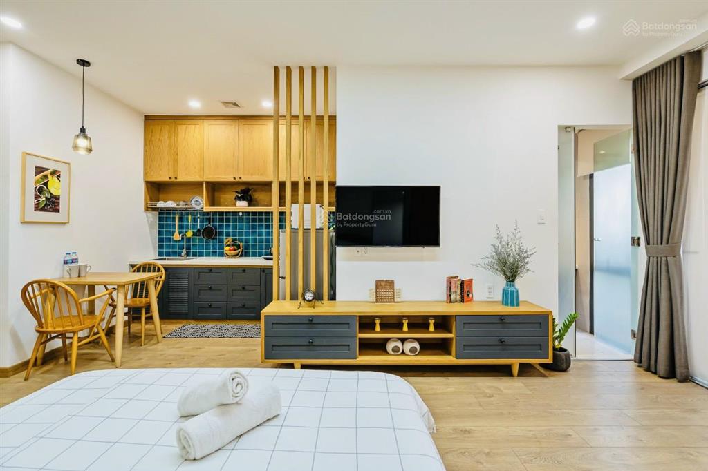 Căn hộ bancon full nội thất ngay ngô tất tố gần sài gòn pearl, cầu ba son, thuận tiện đi q1, 2