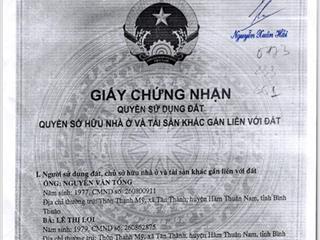 Bán nhà mặt phố đt 719, 6 tỷ, 994.3m2, xã tân thành, bình thuận, tỉnh lâm đồng mới