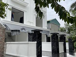 Bán nhà đồng quang, quốc oai, hà nội  3 tầng xây mới, 75,5m2 sân cổng trước sau.