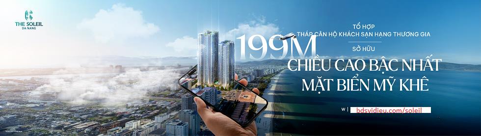 Đón đầu dự án tháp tài chính quốc tế  mua ngay căn hộ wyndham soleil view biển mỹ khê đà nẵng