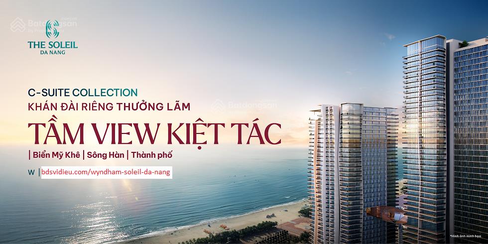 Đón đầu dự án tháp tài chính quốc tế  mua ngay căn hộ wyndham soleil view biển mỹ khê đà nẵng