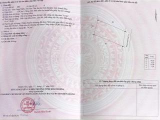 Bán đất 134m2, giá tốt 530 triệu tại hương lộ 62, diên tân, diên khánh, khánh hòa