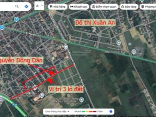 Bán gấp 2 lô đất đẹp ngõ đường nguyễn đồng dần k4 xuân an  nghi xuân, giá 1,5  2,4 tỷ