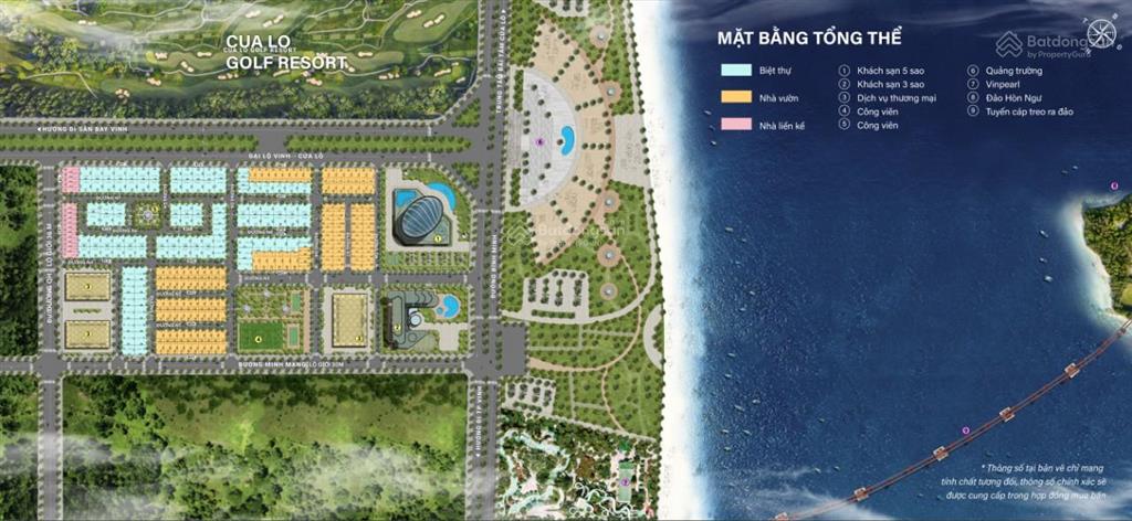 8,x tỷ căn nhà vườn  dt 10x175 = 175m2  khu nghỉ dưỡng cửa lò beach villa  đối diện vin wonder