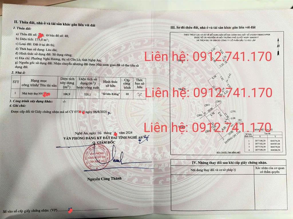 8,x tỷ căn nhà vườn  dt 10x175 = 175m2  khu nghỉ dưỡng cửa lò beach villa  đối diện vin wonder