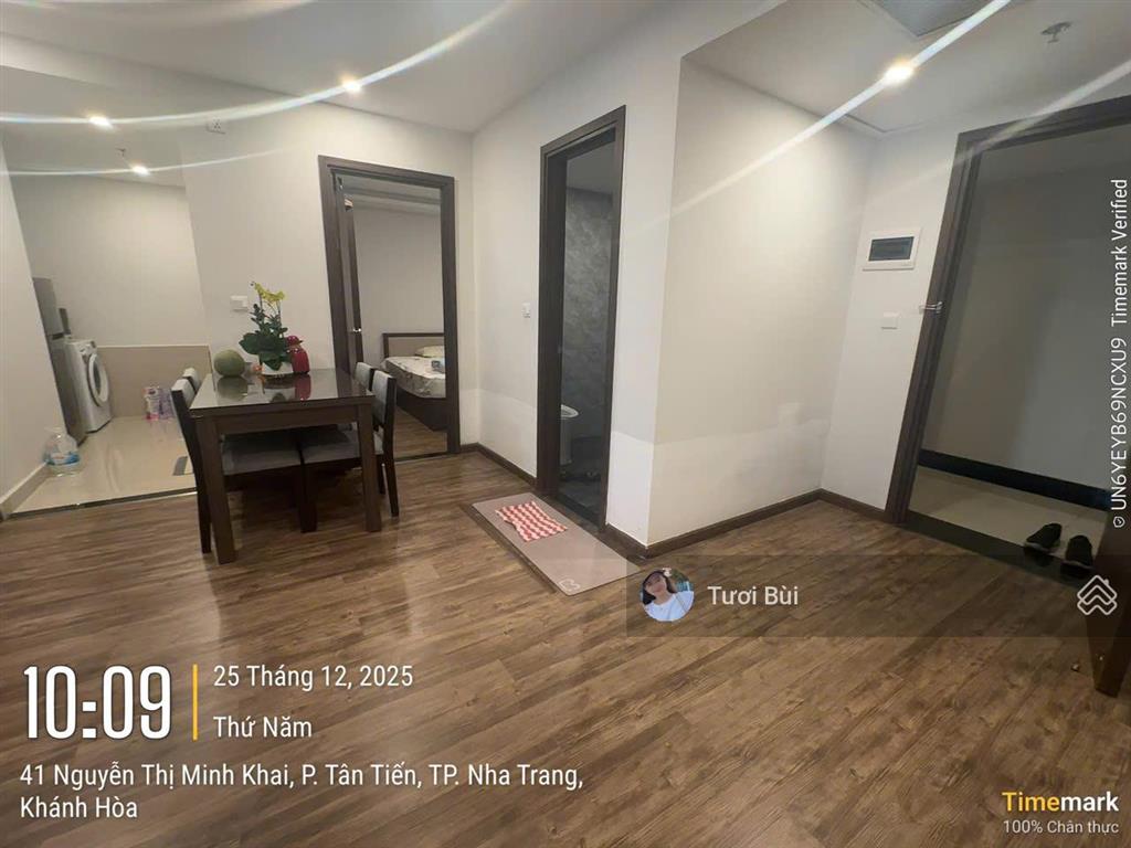 Bán căn hộ khách sạn virgo nha trang cách biển 200m, dt 60m2,có 2 phòng ngủ , giá 4ty200