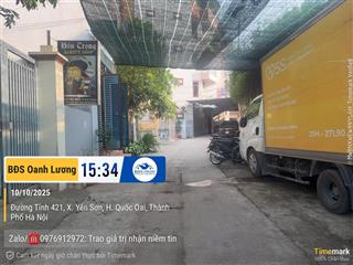 Cần bán đất tại sơn trung yên sơn (nay là xã q.oai) cách chợ và đại lộ thăng long chỉ vài trăm mét