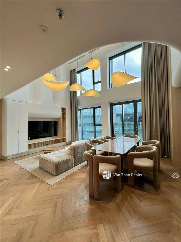 Căn hộ duplex penthouse  full nội thất cao cấp  the crest metropole thủ thiêm  2p di chuyển q1