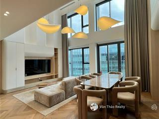 Căn hộ duplex penthouse  full nội thất cao cấp  the crest metropole thủ thiêm  2p di chuyển q1