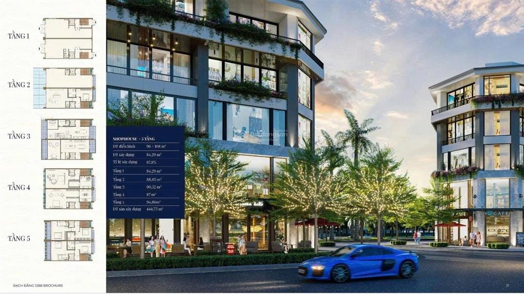11 tỷ sở hữu biệt thự gần sông đô thị bạch đằng 1288, đối diện trung tâm hành chính mới hải phòng
