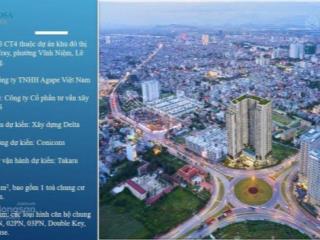 Bán căn hộ 2 ngủ 71m2 tại sentosa, lê chân.  0966 959 ***