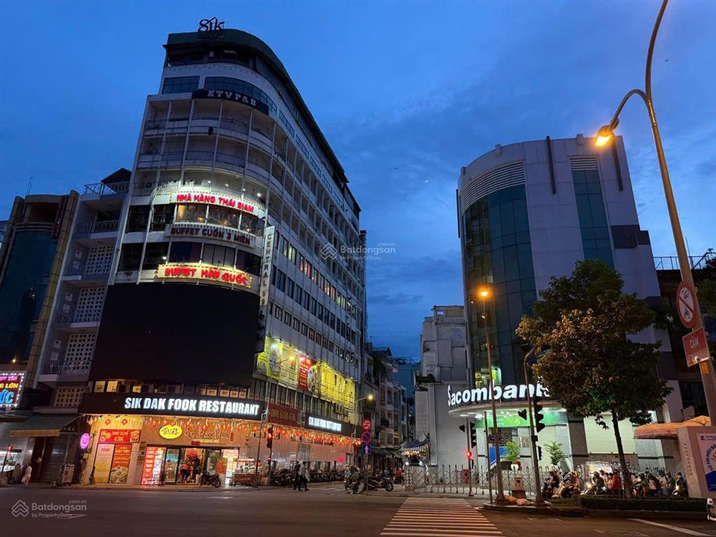 Vị trí kim cương! bán góc 2 mặt tiền trần hưng đạo  9x21m, hđt 240tr/th, 5 tầng  61 tỷ