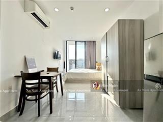 Co thuê căn hộ studio bancol full nt  toà nhà hầm xe, thang máy  quận bình thạnh