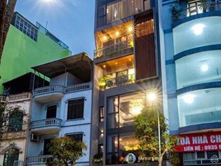 Bán nhà mặt tiền thương hiệu đề thám, cô giang, q 1  5x21m  6 tầng  hđt 90tr/tháng  giá 30 tỷ