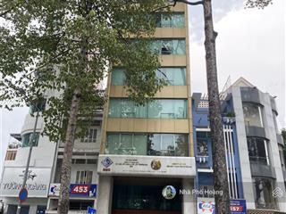 Bán tòa nhà mặt tiền thương hiệu lý thái tổ, q 10  5,5x22 hầm + 7 tầng  hđt 110tr/th  giá 30 tỷ