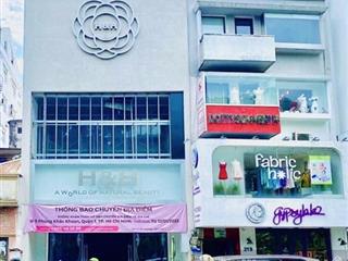 Bán nhà mặt tiền nguyễn thị minh khai, bến thành, q 1  7x19m  3 tầng  hđt 160tr/th  giá 45 tỷ