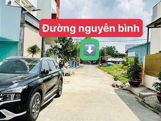 Bán gấp đất thổ hạ 200tr còn 799tr tại kdc hoàng hoa nguyễn bình nhà bè kế bên trường đại học