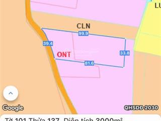 Chính chủ bán gấp lô đất 1000m2 có 150m2 thổ, sổ hồng riêng, giá cực rẻ.  0943 138 *** khánh