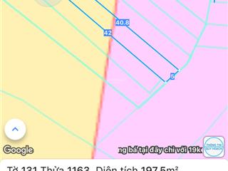 Bán đất tại xã đá bạc, châu đức, giá cực chất 550 triệu, 191m2 có 80m2 thổ cư.  0943 138 *** khánh