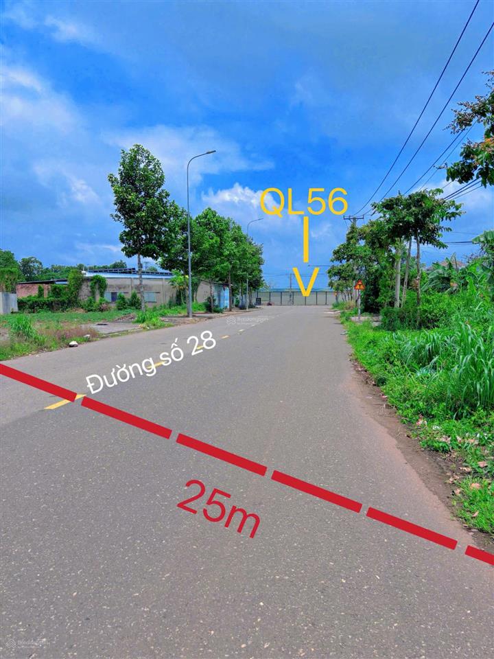 Chính chủ bán lô đất 170m2 mặt tiền đ/số 28, tam long, tp. hcm (đường 25m) tp. bà rịa cũ 1tỷ370tr