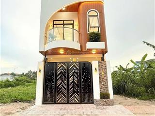 Bán nhà phố tại kdc nam tân uyên, 80m2, 1 trệt 1 lầu mới xây xong