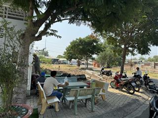 Bán nhanh lô đất góc 2 mặt tiền view kênh, đường rộng 12m đặng thùy trâm, gần đh văn lang