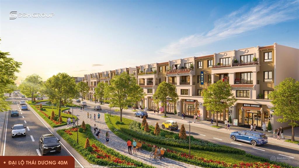 Liền kề xẻ khe thoáng như song lập mặt đường đlbm 24m  136m2  30 tỉ