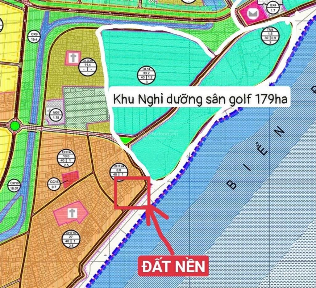 Lô góc mặt biển, mặt đường biển mở rộng lên 42