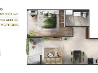 Căn hộ 1pn giá tốt nhất khu vực sống xanh giữa lòng thuận an, kết nối tp. hcm chỉ 20 phút