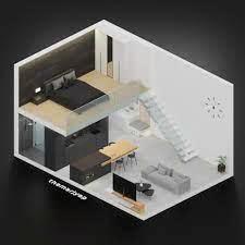 Loft house la pura trần cao 5.4m, gác lửng thông tầng căn hộ độc bản chỉ 4,2 tỷ