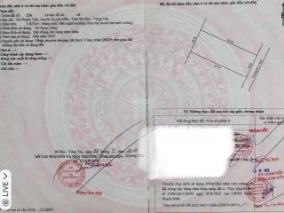 Bán đất 1022 m2 phủ hồng (đã có 200 m2 thổ cư) xã phước tân, xuyên mộc, sẵn sổ đỏ, 4 tỷ có tl